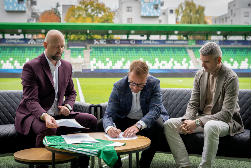 Novinky / Zeleno-biela rodina sa rozrastá. Novým partnerom FC Tatran Prešov je spoločnosť DyneXor - foto Novinky / Zeleno-biela rodina sa rozrastá. Novým partnerom FC Tatran Prešov je spoločnosť DyneXor - foto